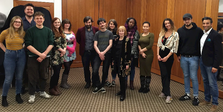 Group of young people
